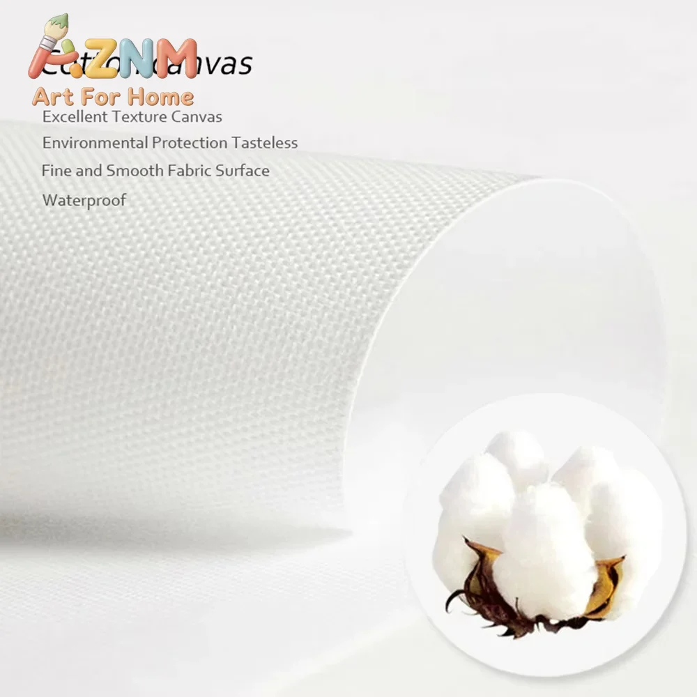 AZNM ภาพพิมพ์ผ้าใบติดผนังลายได - Kids Education Name บทวิจารณ์และราคา