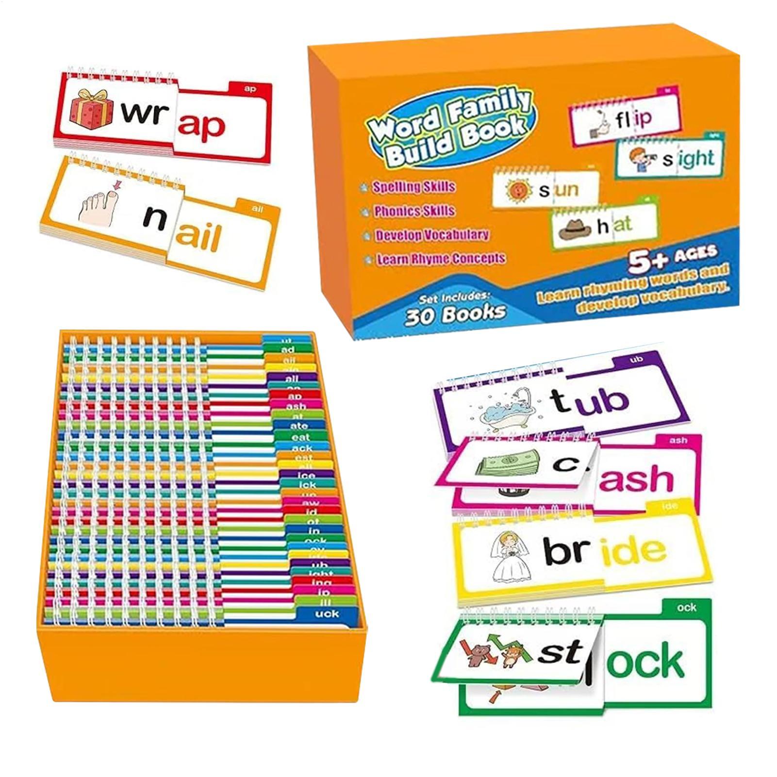 การ์ดอ่านคำ 30 ใบ หนังสือพลิกค - Kids Education Rhymes บทวิจารณ์และราคา